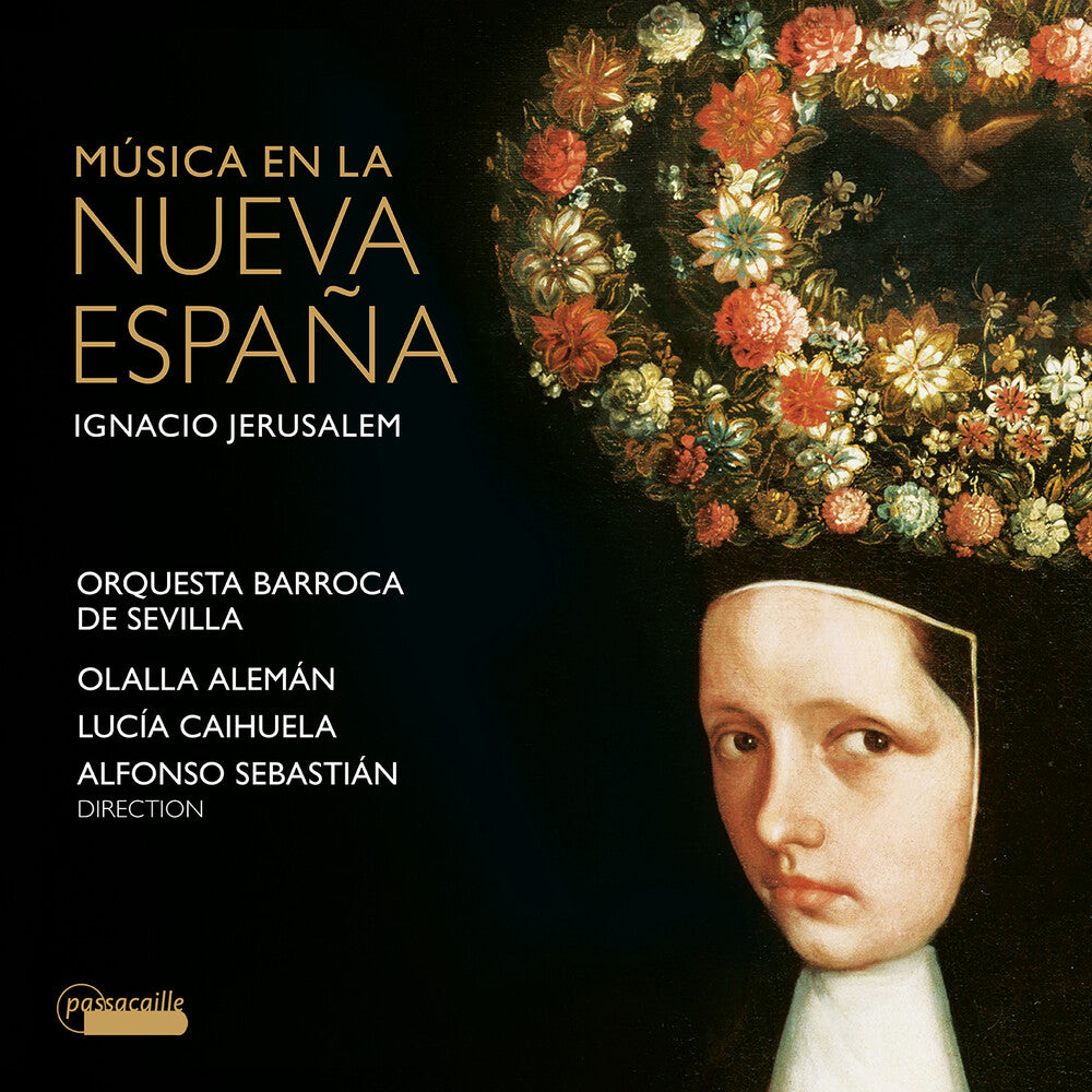 Orquesta Barroca de Sevilla – Música en la Nueva España: Ignacio Jerusalem [CD] cover artwork