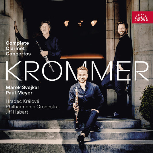 Marek Švejkar – Krommer: Complete Clarinet Concertos [2CD] cover artwork