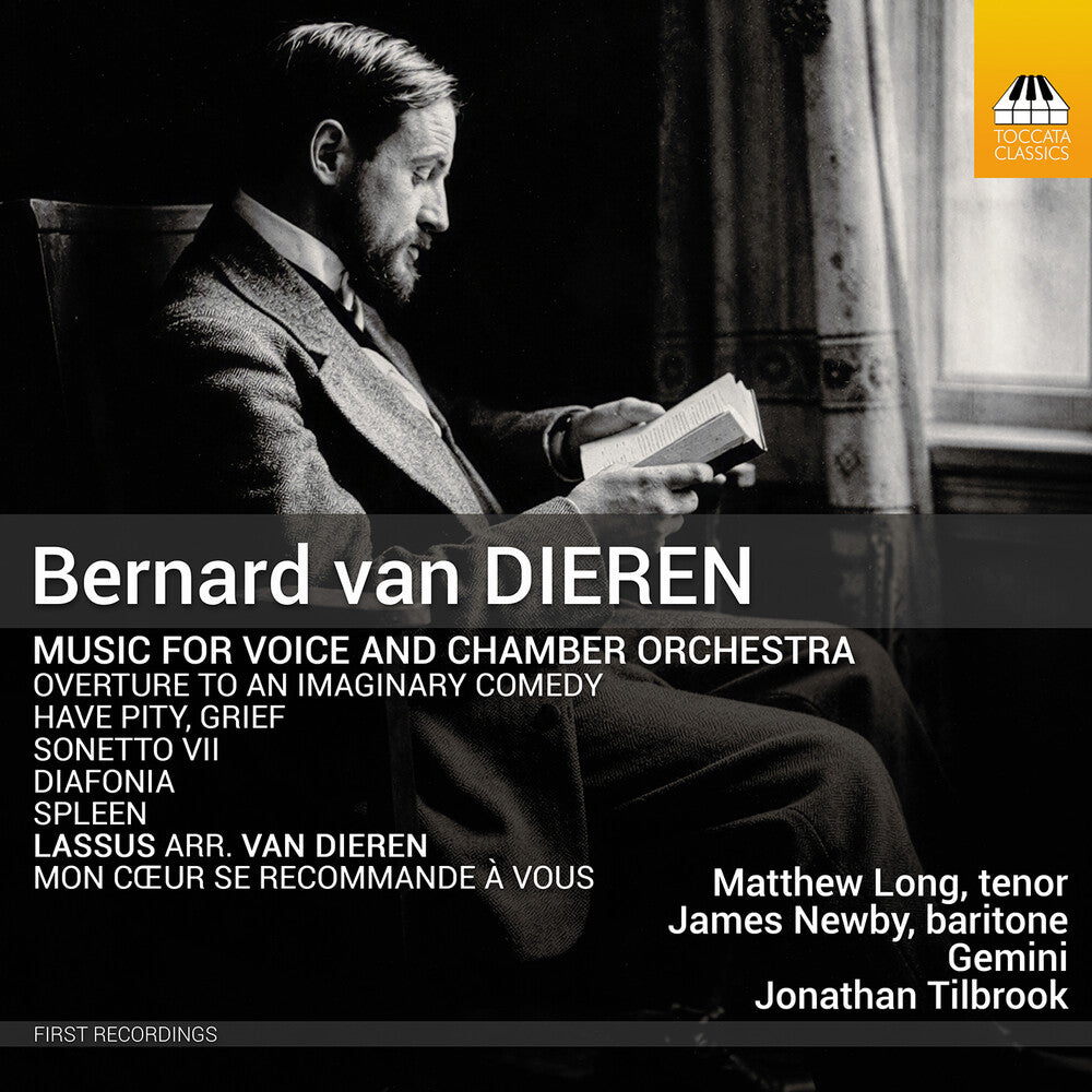 Matthew Long – Bernard van Dieren: Works for Voice & Chamber Orchestra [CD] cover artwork