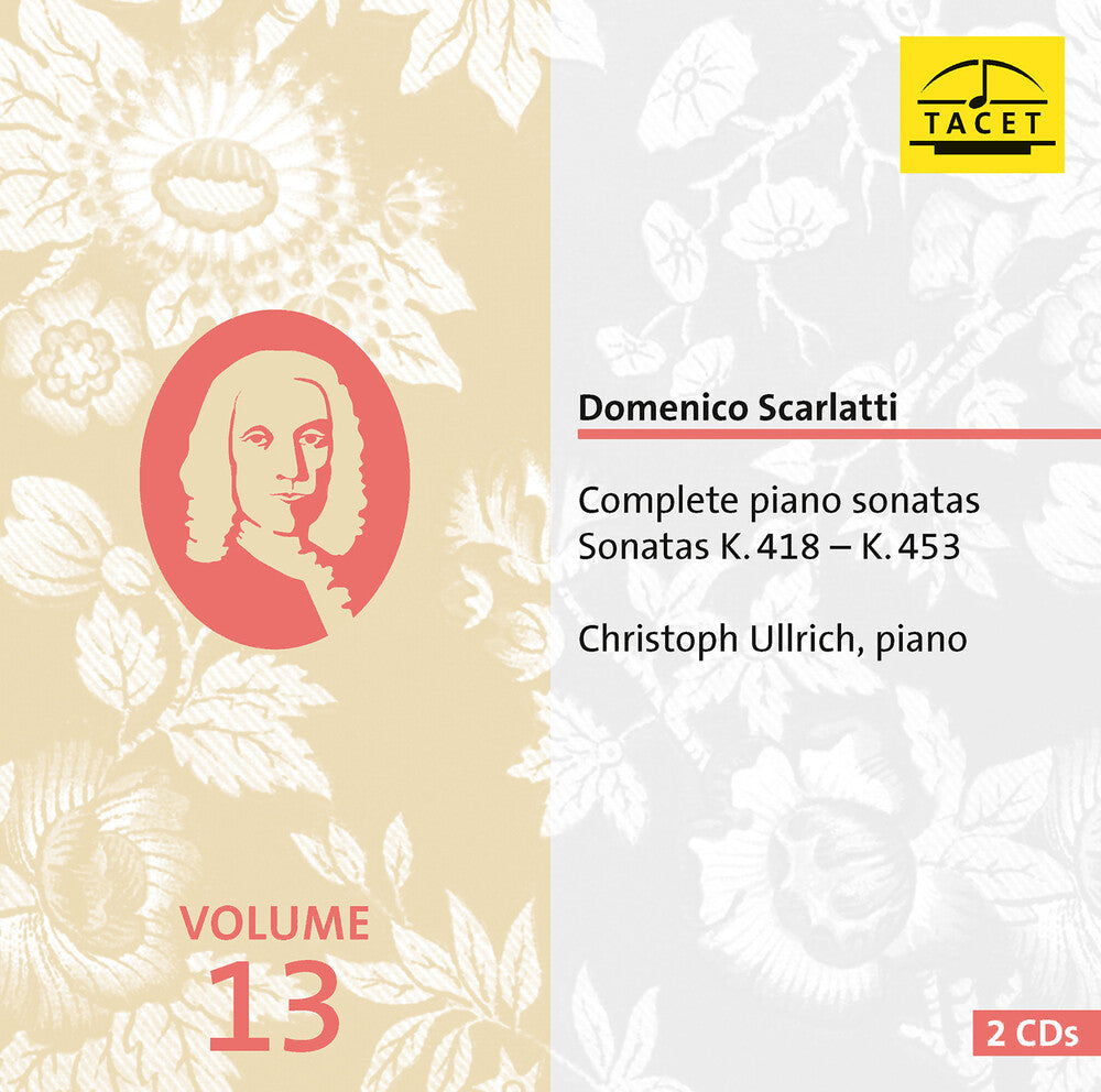 Christoph Ullrich – Domenico Scarlatti: Complete Piano Sonatas Vol. 13 [2CD] cover artwork