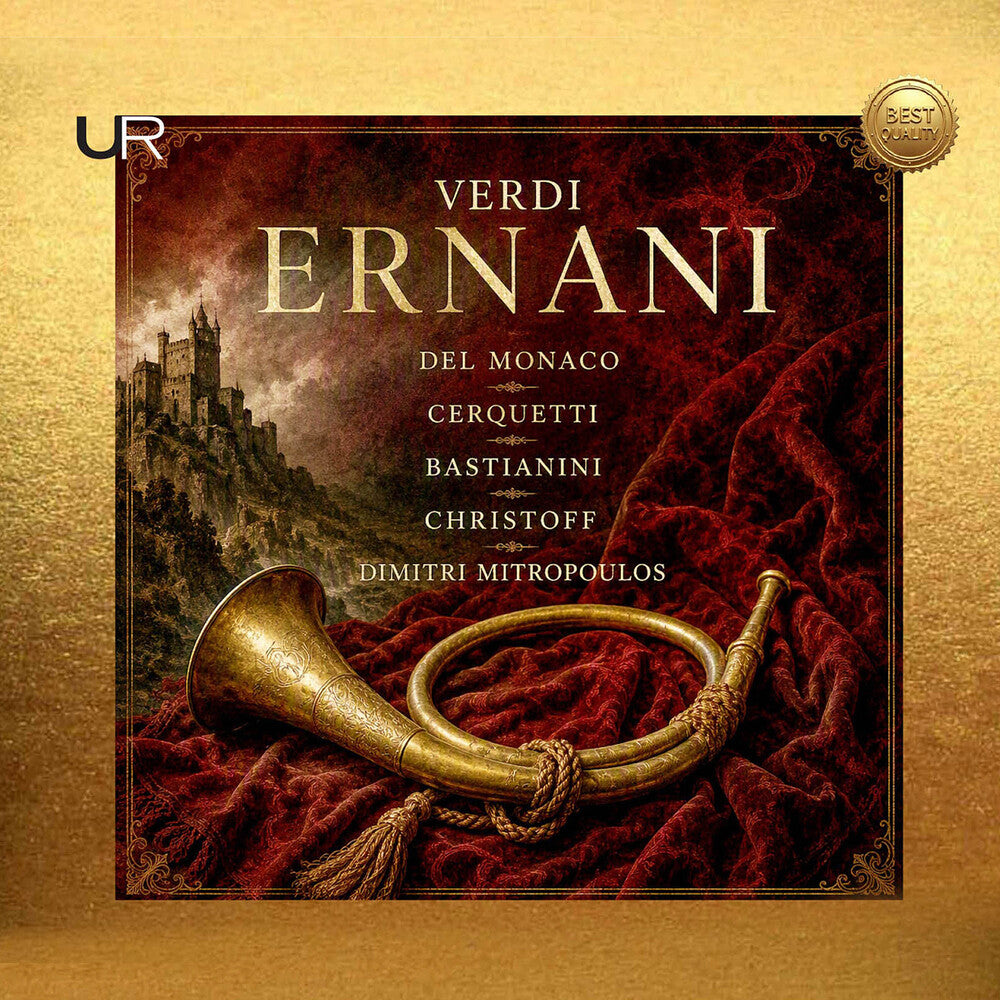 Dimitri Mitropoulos – Mitropoulos Conducts Ernani [2CD] cover artwork