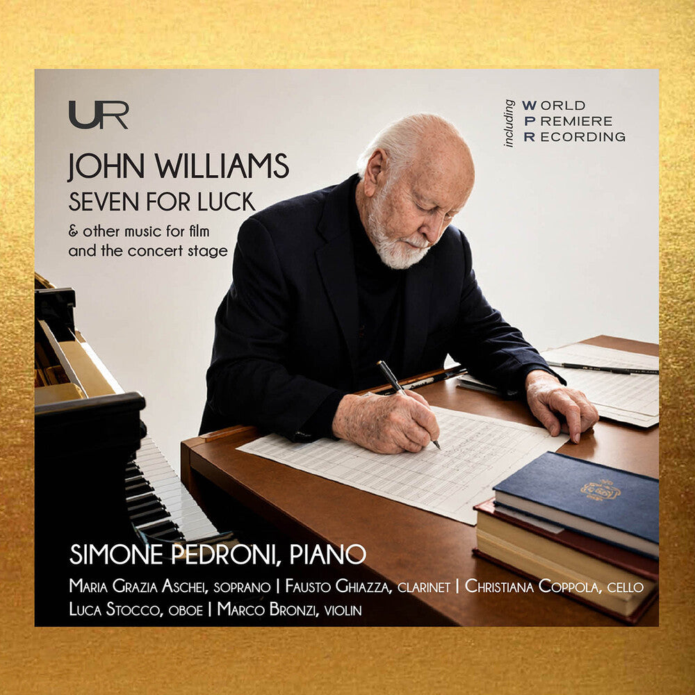 Simone Pedroni – Williams: Seven for Luck & Other Music for Film [CD] cover artwork
