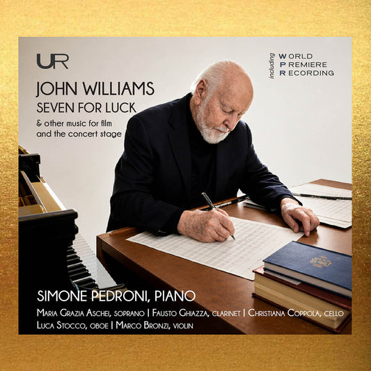 Simone Pedroni – Williams: Seven for Luck & Other Music for Film [CD] cover artwork