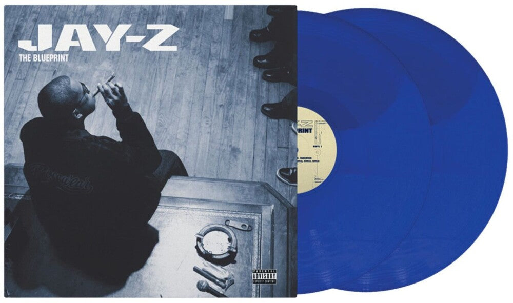 Jay-Z – The Blueprint (Japan Edition) [Cobalt Blue 2LP] cover artwork