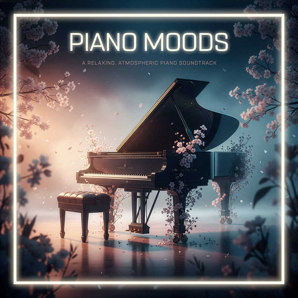 Various Artists – Piano Moods Vol. 1 [Blue LP] cover artwork