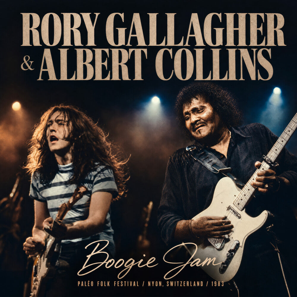 Rory Gallagher – Boogie Jam [Clear LP] cover artwork