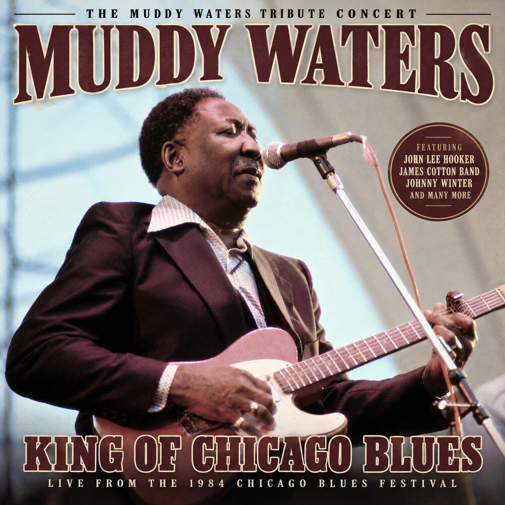 Muddy Waters – King of Chicago Blues [LP] cover artwork
