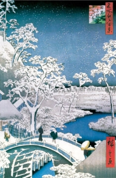 Hiroshige - Drum Bridge in Snow [Poster]