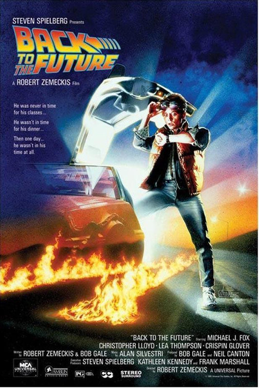 Back to the Future movie poster, 24 x 36 inches