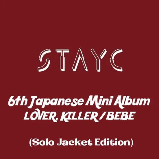 STAYC - Lover Killer / Bebe Version) (Sumin Edition) [CD