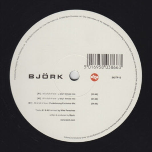 All Is Full Of Love [12"]
