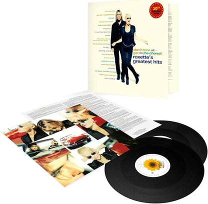 Roxette — Don't Bore Us — Get to the Chorus! [2LP]; artwork and packaging