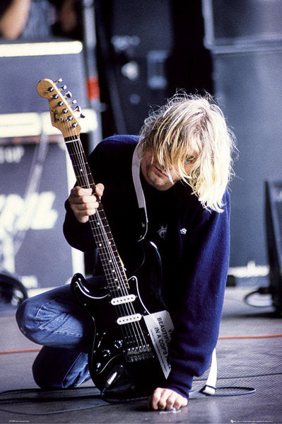 Nirvana - Kurt Cobain Knee [Poster]