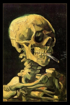 Van Gogh - Skull [Poster]