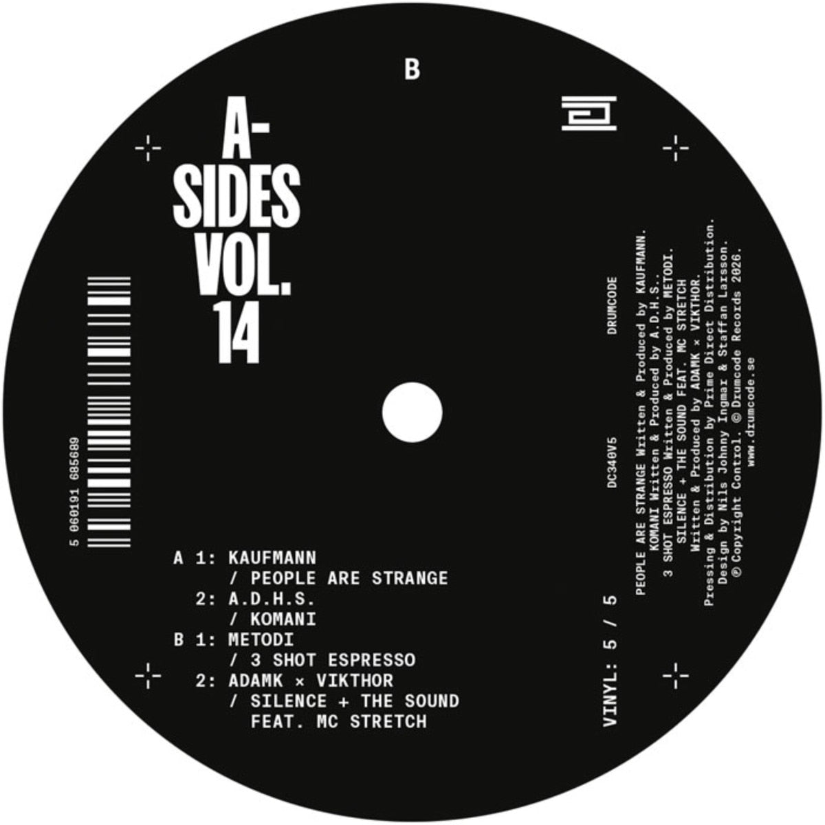 A-Sides Vol. 14: Part 5 (of 5) [12"]