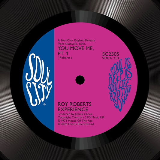 The Roy Roberts Experience - You Move Me Pt 1: You Move Me Pt 2 7-inch vinyl product image