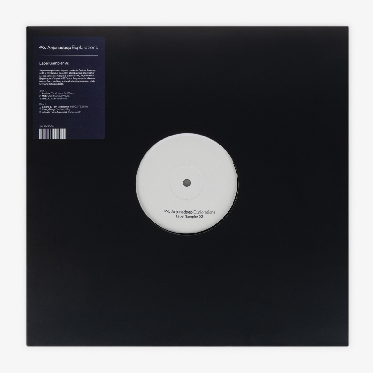 Various Artists - Anjunadeep Explorations Label Sampler 02 [12" Vinyl EP] cover artwork