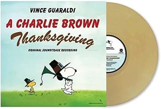 Vince Guaraldi Quintet — A Charlie Brown Thanksgiving [Turkey Tan LP] — album artwork