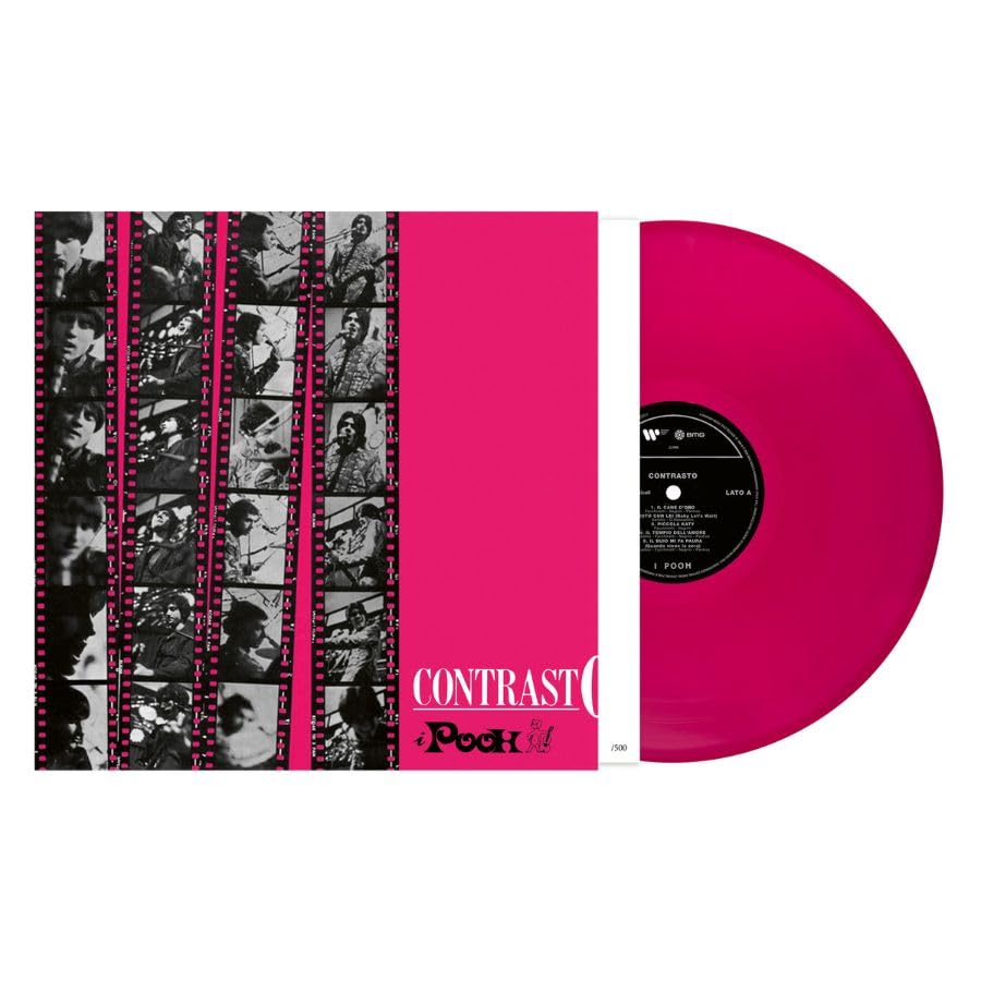 Pooh – Contrasto [Magenta Vinyl LP] — cover artwork