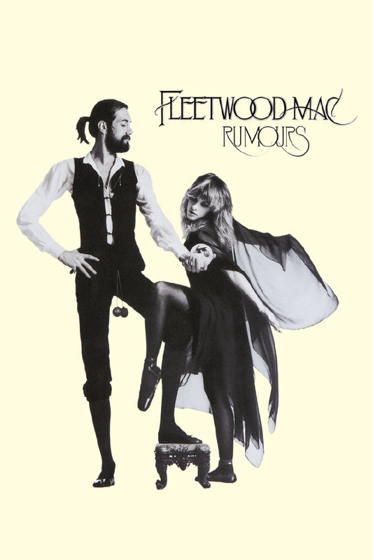 Fleetwood Mac Rumours classic rock poster, 24 x 36 inches