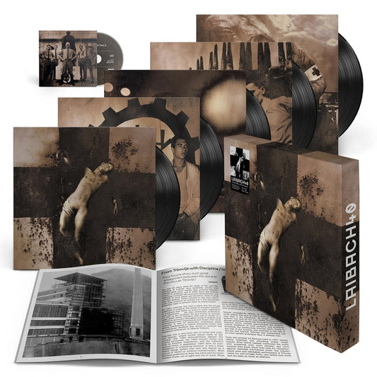 Laibach 40 [5LP+Dvd] (20 Page Booklet Deluxe Lift-Off Lid Box With Premium Finishes To 700)
