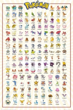 Pokemon Kanto 151 - Pokemon Kanto 151 [Poster]