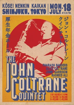 John Coltrane Tokyo (EU) - John Coltrane Tokyo (EU) [Poster]