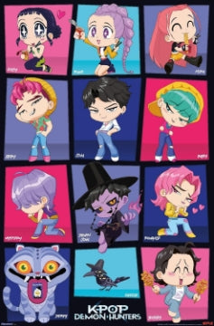 KPop Demon Hunters Chibi - KPop Demon Hunters Chibi [Poster]