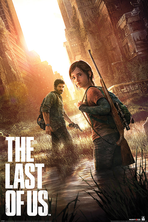 The Last of Us rifle video game poster, 24 x 36 inches