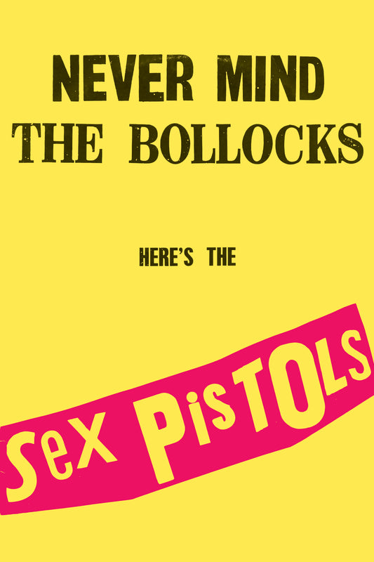 Sex Pistols Never Mind The Bollocks poster