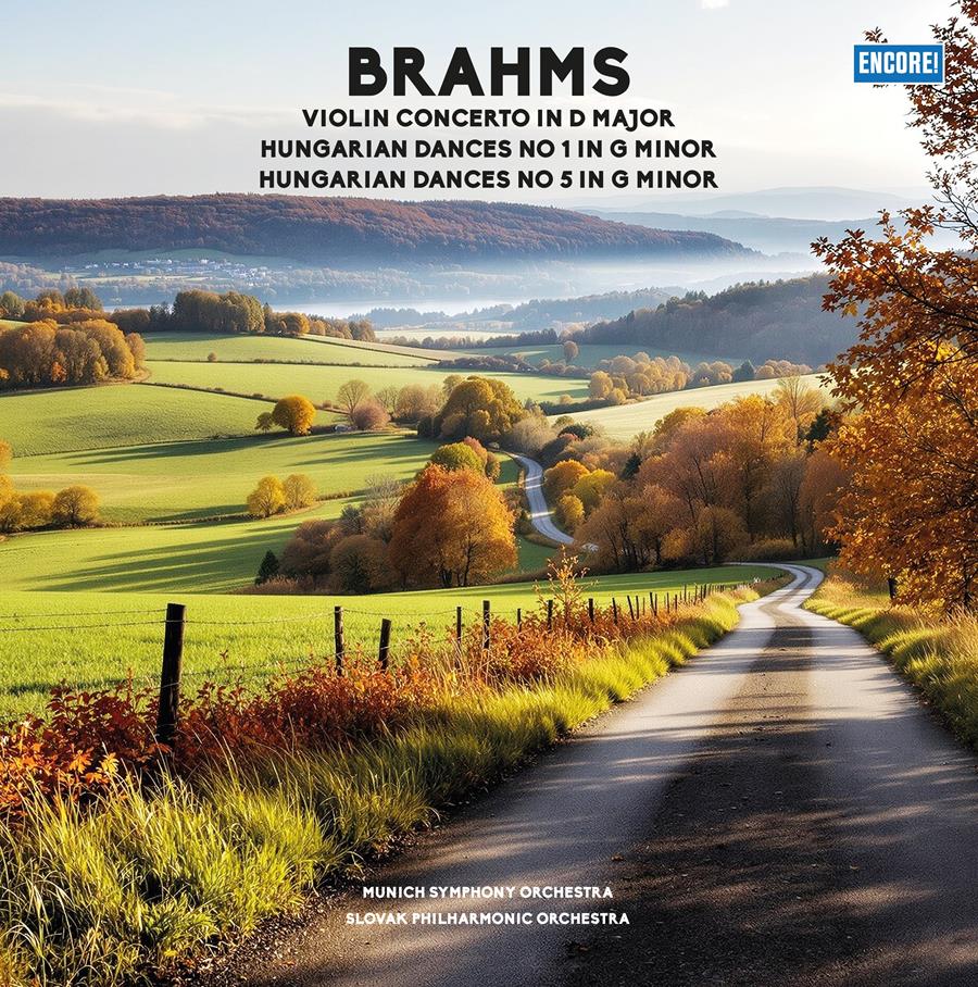 Various Artists - J. Brahms: Concerto For Violin. Tragic Ouverture. Hungarian Dances [LP]