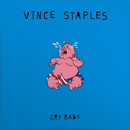 Cry Baby UK Edition Alternate Cover Baby Blue Vinyl LP