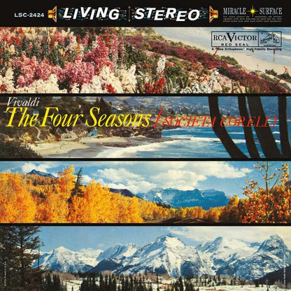 Società Corelli — Vivaldi: The Four Seasons [45RPM 180g 2LP] — cover artwork