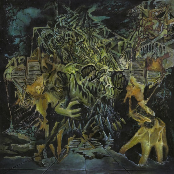 King Gizzard & The Lizard Wizard - Murder of the Universe [Green & Yellow Vomit Splatter Vinyl] — album artwork