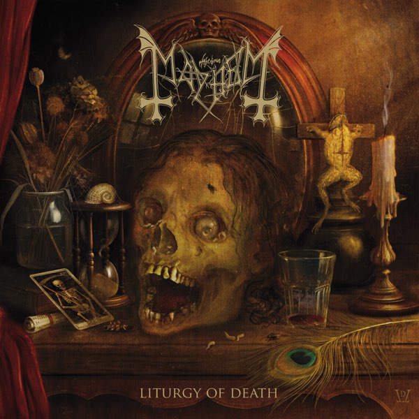 Mayhem — Liturgy of Death [LP]; artwork and packaging