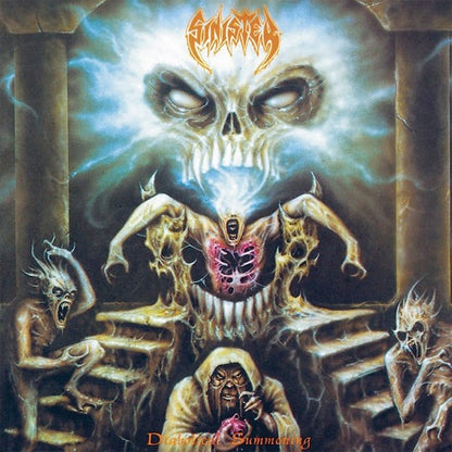Sinister — Diabolical Summoning [Turquoise/Green/Orange Splatter LP] — album artwork