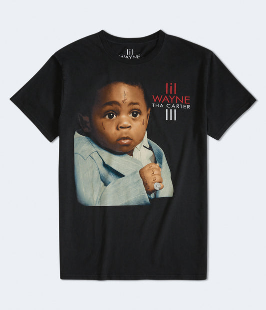 Lil Wayne Tha Carter III Album Cover Art T-shirt - Drowned World Records