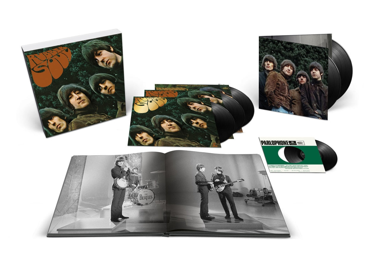 Rubber Soul [5LP+7" Box Super Deluxe Half-Speed Vinyl New Stereo Mix 88 Page Hardback Book S Art Cards]