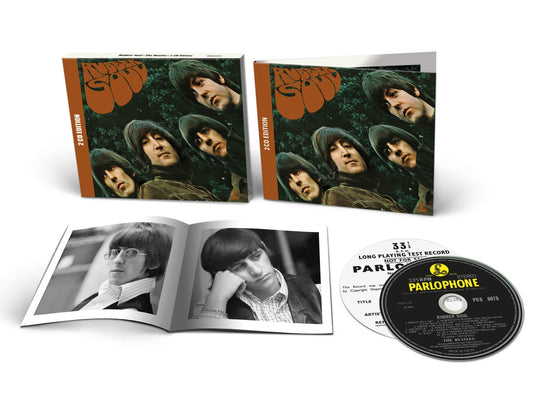 Rubber Soul [2CD Deluxe Cd New Stereo Mix 40 Page]