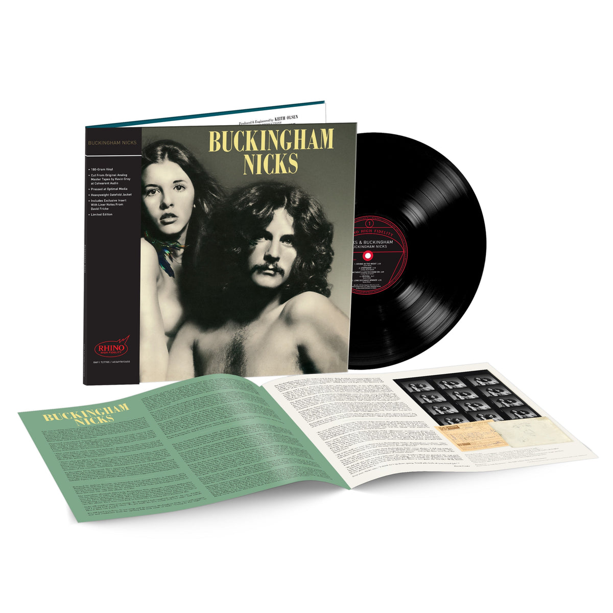 Buckingham Nicks - Buckingham Nicks [Rhino High Fidelity 180g Vinyl] — artwork