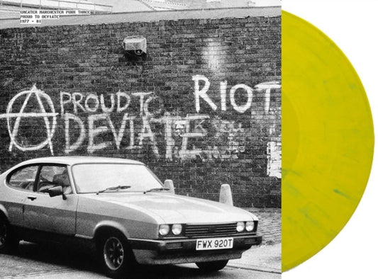 Greater Manchester Punk Vol 3 (Proud To Deviate) [2LP] (Yellow Marble Vinyl Import)