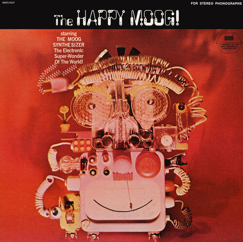 The Happy Moog (Soundtrack) [LP] (Random 'sizzling Circuit' Neon Orange Or 'modular Midnight' Black Vinyl Limited To 300)