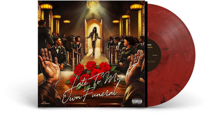Boldy James - Late to My Own Funeral [Red Marble Vinyl] — artwork