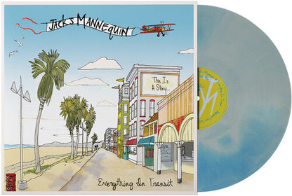 Jack's Mannequin — Everything in Transit [20th Anniversary Blue Galaxy LP] — album artwork