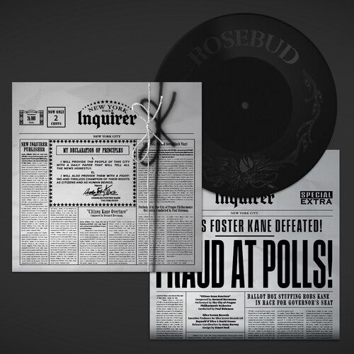 Citizen Kane 'Overture' (Soundtrack) [7"] (Etched Side Import)