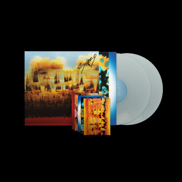 Distance in Static [2LP Pastel Blue Vinyl postcards. Signed by Bonobo]