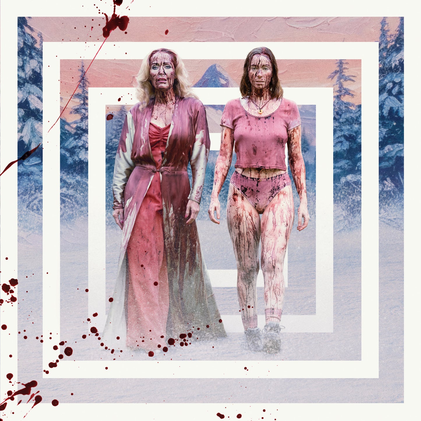 Teenage Sex And Death At Camp Miasma soundtrack White Blood Red Splatter Vinyl cover