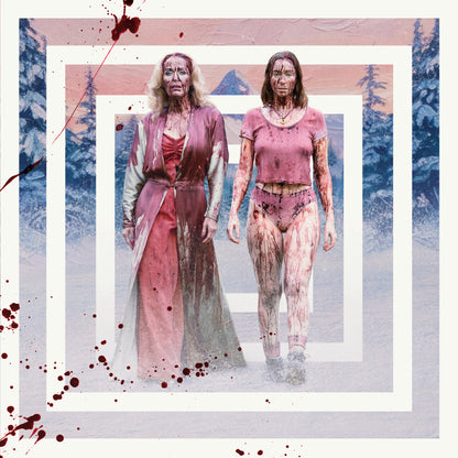 Teenage Sex And Death At Camp Miasma soundtrack White Blood Red Splatter Vinyl cover