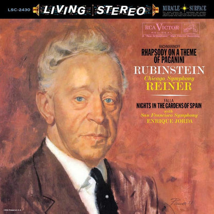 Artur Rubinstein — Rachmaninoff: Paganini / Falla: Nights in Spain [45RPM 2LP] — cover artwork