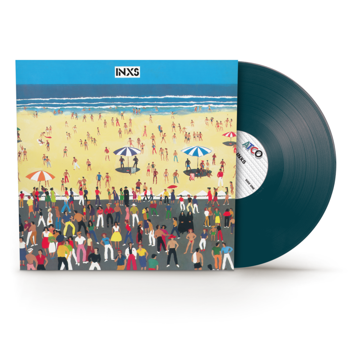 INXS Sea Blue Vinyl LP